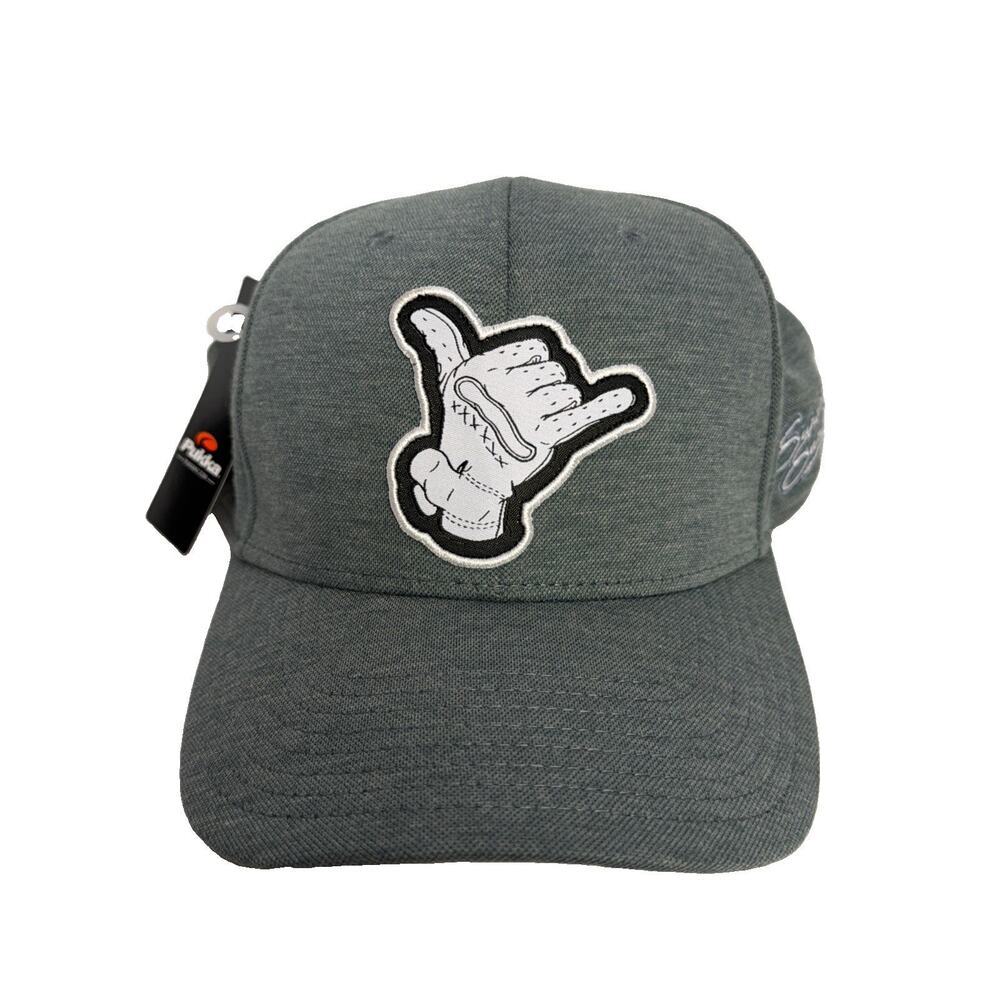 Sunday Swagger Snapback Hat Men OSFM Gray Shaka Logo Golf Cap